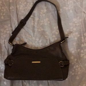 Brown shoulder purse